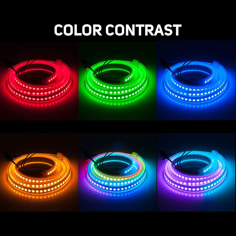 SK6812 (WS2812B ECO) Arduino Uno Individually Addressable RGB LED Strip Lighting - DC5V 144LEDs 3.28Ft SK6812 (WS2812B ECO) Arduino Uno Individually Addressable RGB LED Strip Lighting - DC5V 144LEDs 3.28Ft